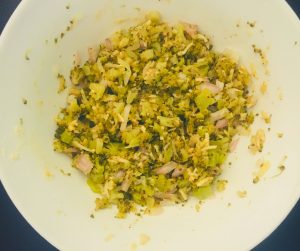 The mix-Healthy and diabetic friendly broccoli cheese balls snack- Being Rubitah- family recipe conversations