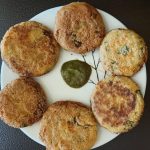 Healthy paneer cutlets or cottage cheese croquettes with sweet potatoes and spinach- Being Rubitah- family recipes