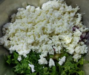 Mix well-Healthy paneer cutlets or cottage cheese croquettes with sweet potatoes and spinach- Being Rubitah- family recipes