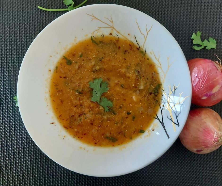 Serve- Sweet potato spinach soup with toasted coconut- Being Rubitah- family recipes