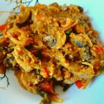 Final dish- Kerala style mushroom roast recipe- Being Rubitah- family recipes