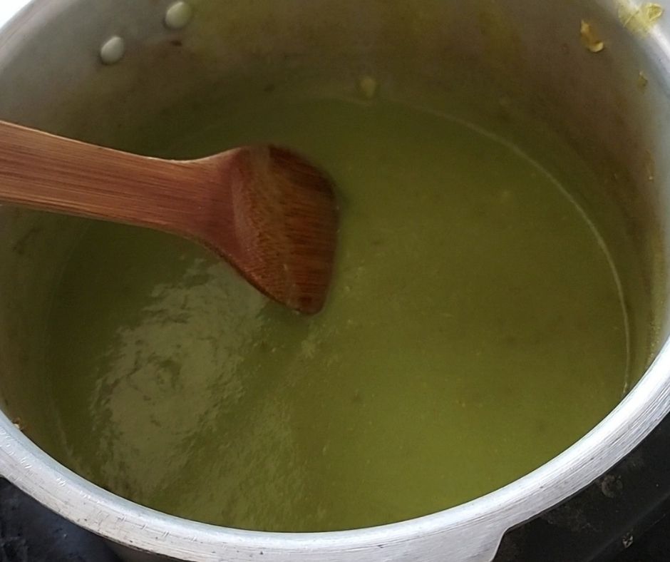 blend- high fibre green vegetable soup- Being Rubitah- family recipes