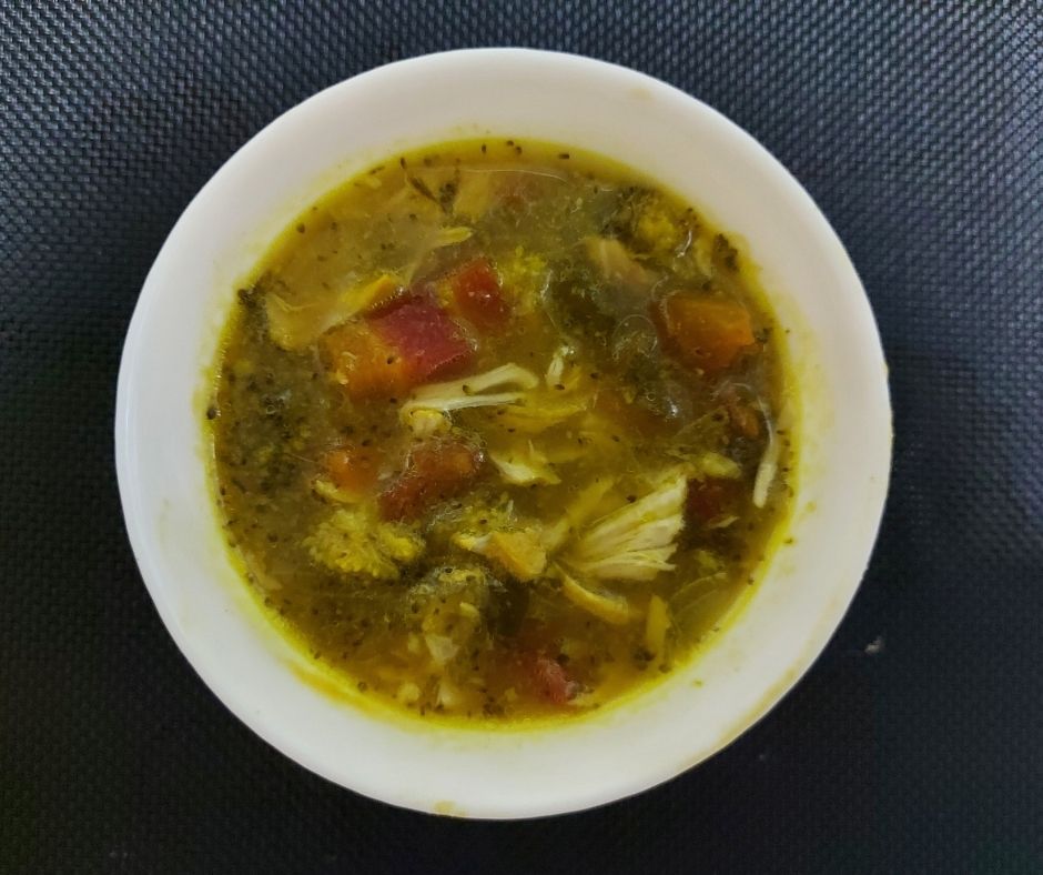 Clear soup- one pot Indian chicken soup recipe- Being Rubitah- family recipes